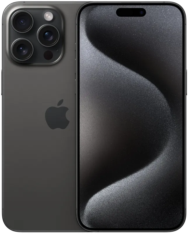 Телефон Apple iPhone 15 Pro 128Gb Dual sim (Black titanium)